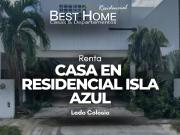 Renta de Casa en Residencial Isla Azul – Cancún Lado Colosio