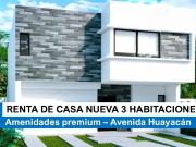 Renta de casa nueva, excelente ubicaci?n y amenidades...