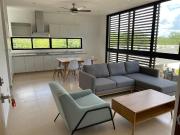 RENTA DE DEPARTAMENTO 2 RECAMARAS, AMUEBLADO,CON...