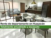 Renta de departamento amueblado en Huayacán Servicios... Renta de departamento amueblado en Huayacán Servicios...