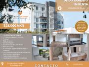 Renta de Departamento en Arboledas de Zavaleta con...