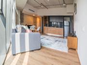 Renta de espectacular departamento nuevo amueblado en la...