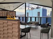 Renta de espectacular departamento nuevo amueblado en la...