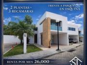 Renta de hermosacasa en santa gertrudis copo merida Yucatan