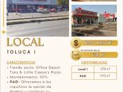 RENTA DE LOCAL COMERCIAL EN LAS TORRES, TOLUCA, 448M2