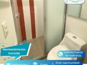 Renta Departamento amplio calle antillas colonia portales