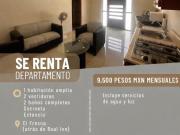 Renta departamento amueblado