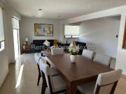 RENTA Departamento amueblado con 2 recámaras, sala de...