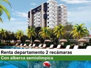 RENTA DEPARTAMENTO AMUEBLADO EN CANCÚN – 2 habitaciones,...