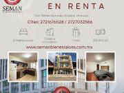 RENTA DEPARTAMENTO AMUEBLADO ORIZABA, VERACRUZ