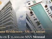 RENTA DEPARTAMENTO DE LUJO ARKANA RESIDENCES SM 11...
