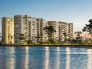 renta departamento en via montejo torre oceanna, amueblado