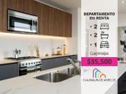 Renta departamento Loft en Ri?a Bosques  Amueblado,...