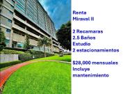Renta departamento Miraval II Lomas Verdes Naucalpan,...