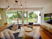 renta departamento, tipo gh con jardin privado