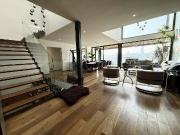 Renta moderna casa La Cuspide Bosque Real 3 recamaras