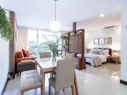 RENTO APARTAMENTO AMOBLADO EN EL POBLADO