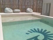 Rento exclusiva depto amueblado en Mntebello con amenidadesr