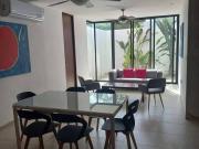 rento townhouse en montebello amueblado con patio