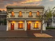 Repositioned heritage building