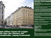 Repräsentative Altbauwohnung mit Loggia im Zentrum West...