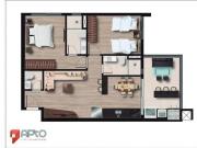 Res. Mont Tannat | 2 Dorm | 57 m² Priv | Centro Curitiba/pr