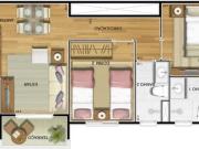 RESERVA DOS LAGOS 64m² R$ 530.000,00