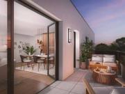 RESIDENCE AVEC PISCINE: 3 PIECES LUMINEUX, TERRASSE...