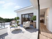 RESIDENCE AVEC PISCINE: DERNIER ETAGE BEAU 3 PIECES...