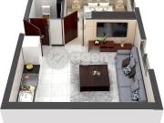 RÉSIDENCE CARTHAGE Studio à vendre 880 000 dh 38 m²...