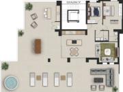 Residencia exclusiva en la última planta con amplias...