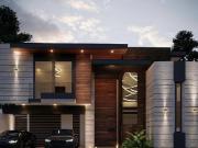 Residencia moderna frente a área verde al norte de Saltillo