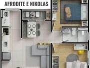 RESIDENCIAL ASPEN, APARTAMENTOS DE 2 DORMITÓRIOS