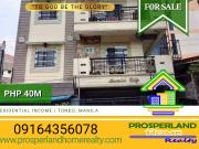 RESIDENTIAL INCOME PROPERTY FOR SALE IN TONDO, MANILA