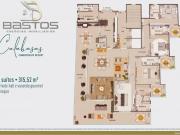 Resort frente mar em Caragua, com entrada e restante...