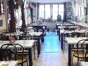 Restaurant bar, murs et habitation, au centre ville