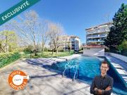 Rez de jardin dans résidence standing avec piscine