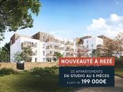 Rezé 44400 Programme neuf appartement neuf à vendre t2...