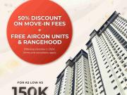 RFO and 50% discount on Move in Fees. 1 Bedroom Condo in...