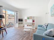 Riquier Studio avec balcon en étage élevé au calme