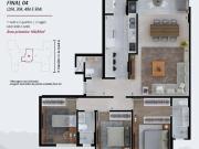 Riserva 35 Unid.504 3 Quartos 2 Vagas 108,95m²...