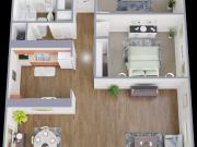 Riverview 3 Bedroom Apartment for Rent at 301 Caravan...