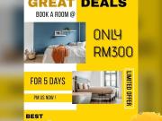 [ RM 300 Booking Fees ] ⭐Superb Comfy Master Room...