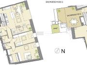 Rochusmarkt: Stilvolle Dachgeschossmaisonette im Erstbezug