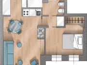 Roma est bilocale libera da subito