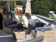 ROOFTOP LIVING 32M² PRIVATE DACHTERRASSE MIT HOHE WARTE...