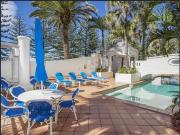 Rooftop terrace with panoramic coastal views