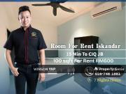 Room For Rent Tmn Iskandar JB Shared Bathroom 15Min To...