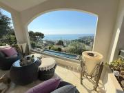 Roquebrune Cap Martin domaine Villa vue mer 4 chambres....