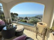 Roquebrune Cap Martin domaine Villa vue mer 4 chambres...